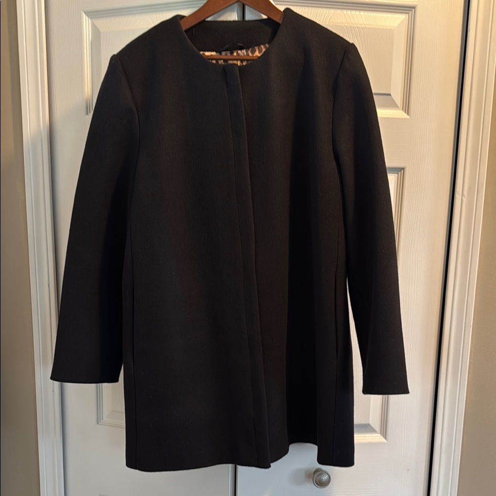 Nine West Black Trench Coat